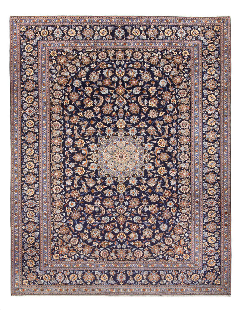 カシャーン 絨毯 395x292cm - ペルシャ絨毯