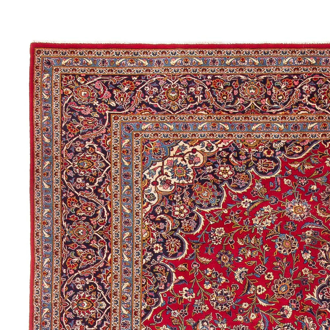カシャーン 絨毯 394x295cm - ペルシャ絨毯