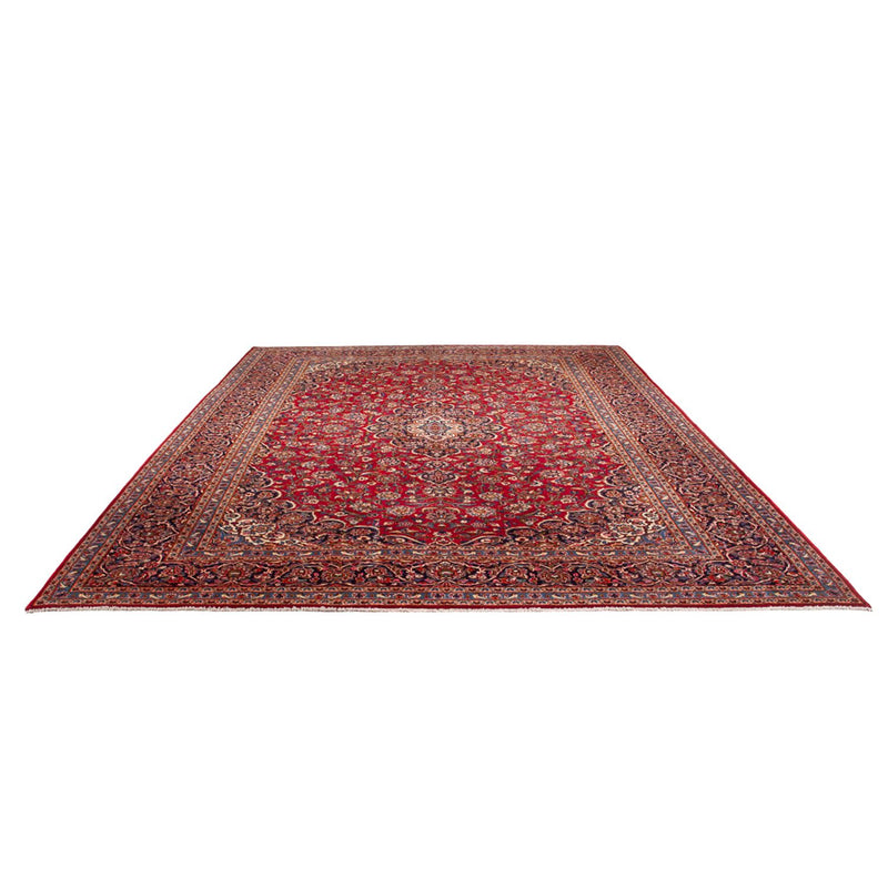 カシャーン 絨毯 394x295cm - ペルシャ絨毯