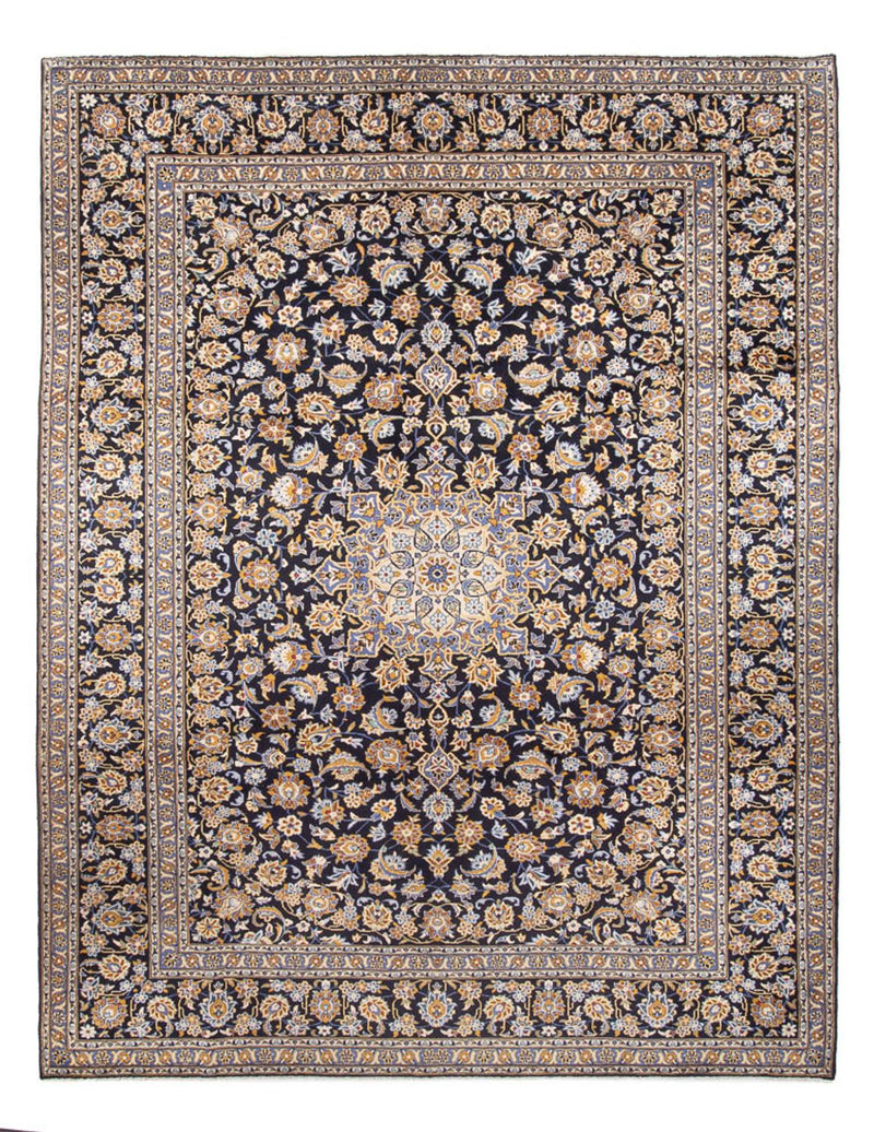カシャーン 絨毯 390x295cm - ペルシャ絨毯