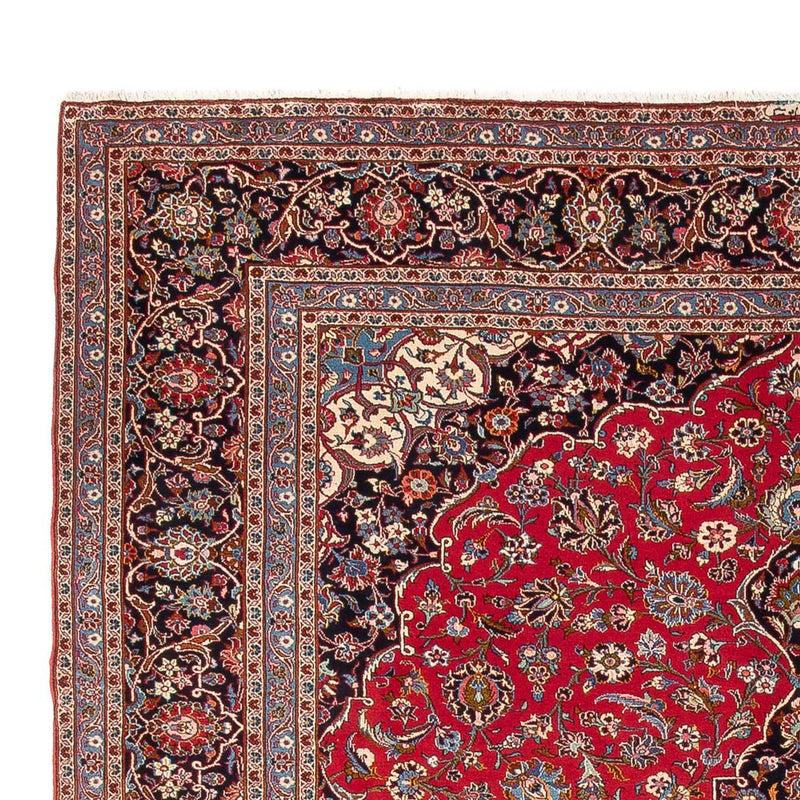 カシャーン 絨毯 397x312cm - ペルシャ絨毯