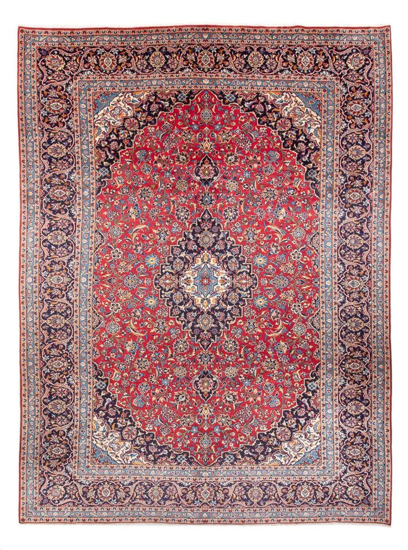 カシャーン 絨毯 400x292cm - ペルシャ絨毯