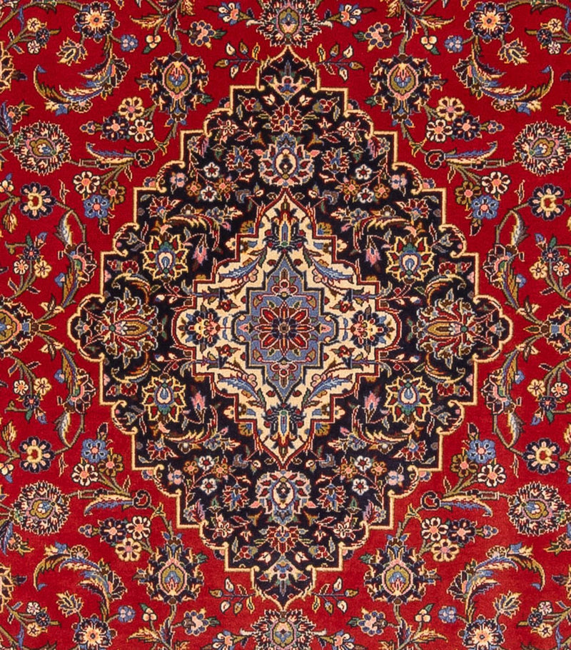 カシャーン 絨毯 336x234cm - ペルシャ絨毯