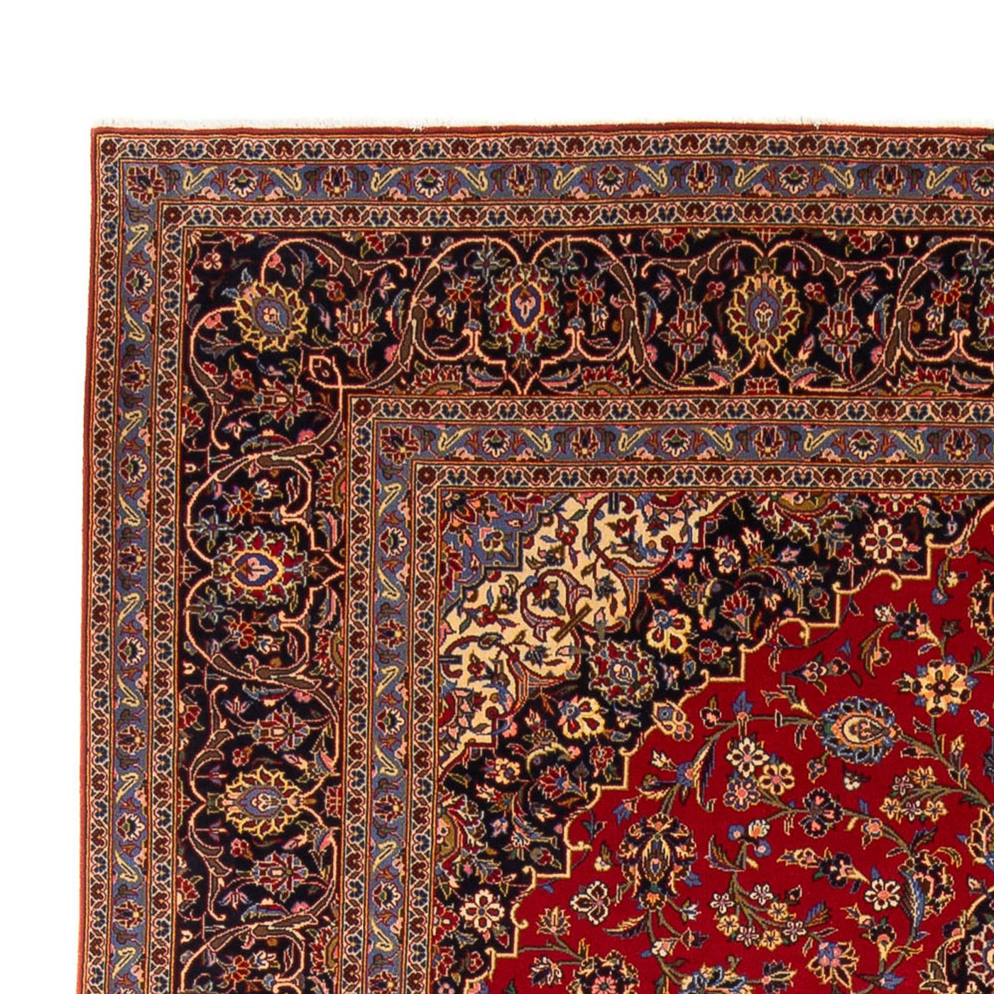 カシャーン 絨毯 336x234cm - ペルシャ絨毯