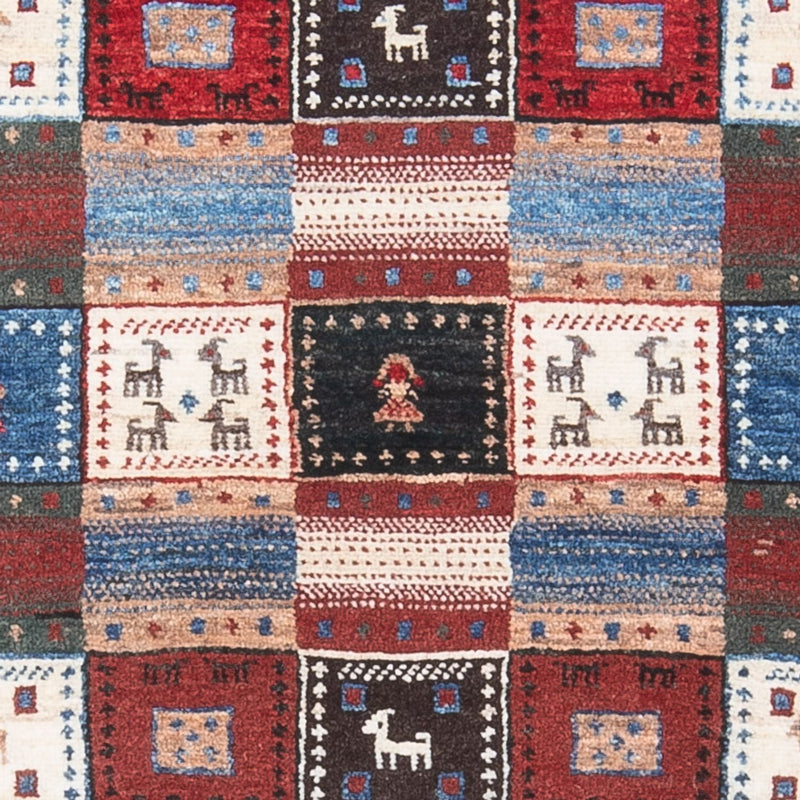 ロリバフト 絨毯 128x82cm - ペルシャウールラグ