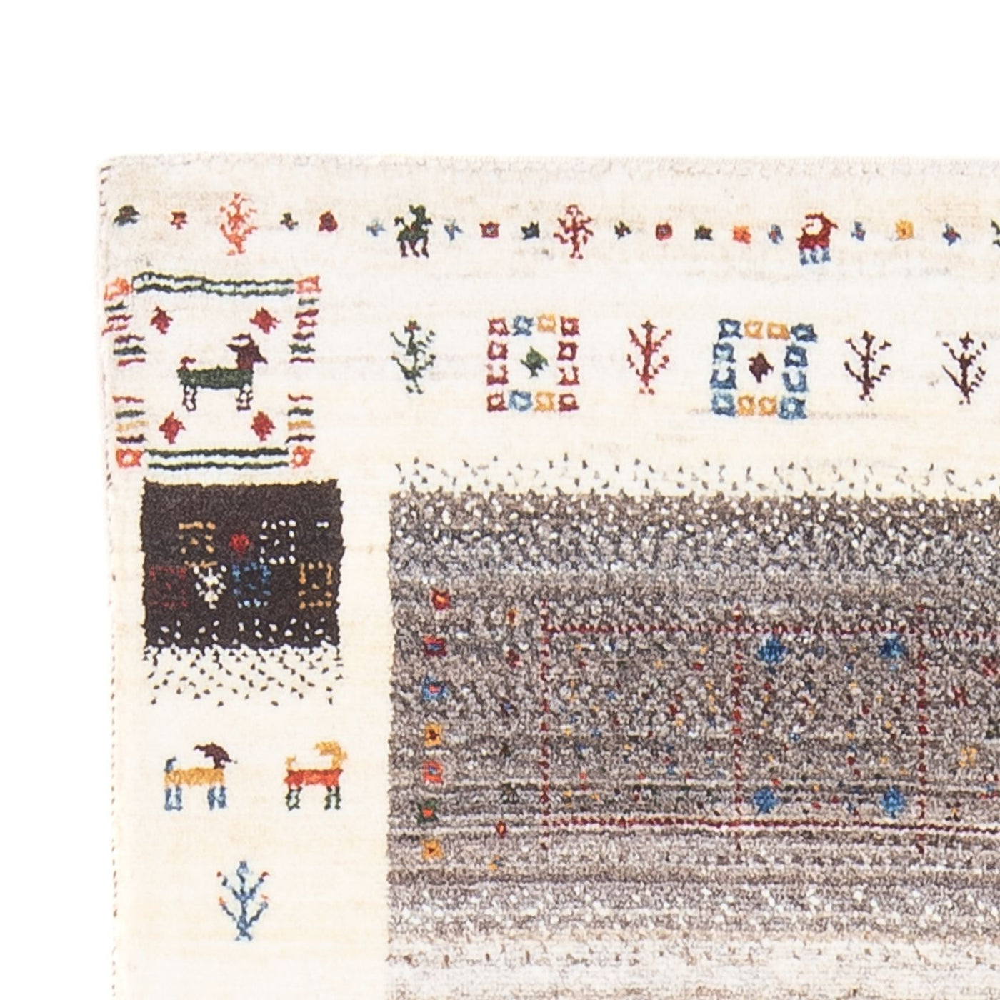 ロリバフト 絨毯 126x84cm - ペルシャウールラグ