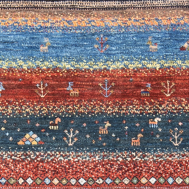 ロリバフト 絨毯 130x80cm - ペルシャウールラグ
