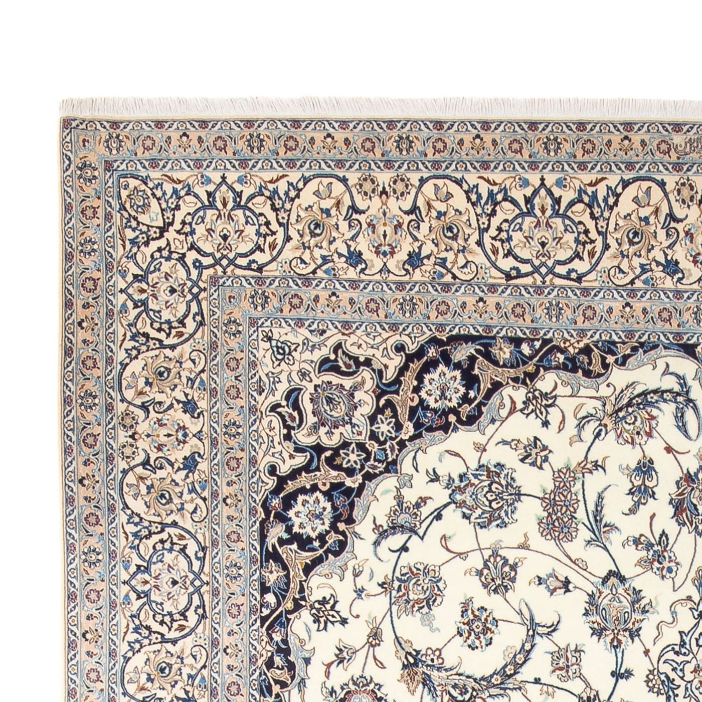 ナイン 絨毯 370x264cm - ペルシャ絨毯