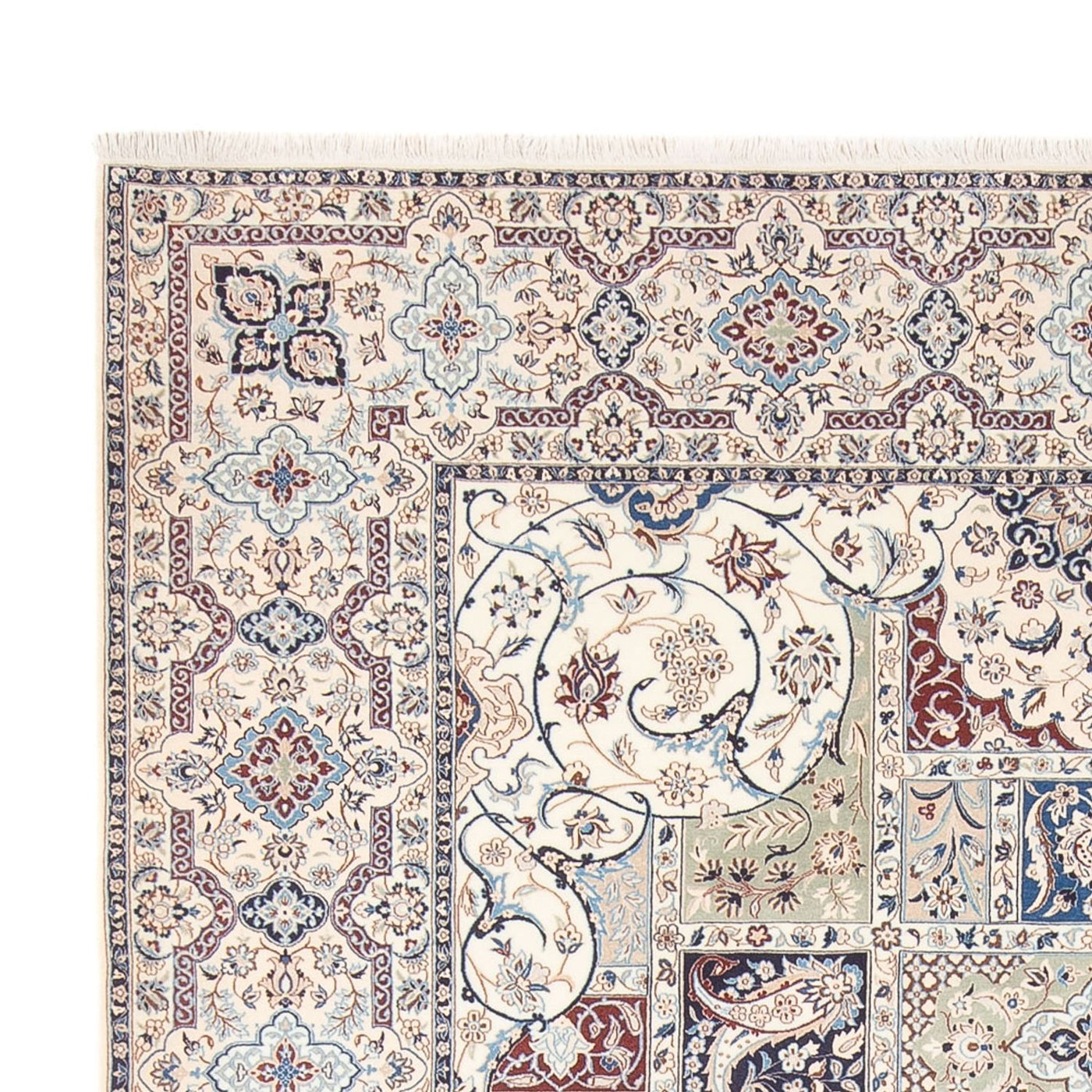ナイン 絨毯 313x220cm - ペルシャ絨毯