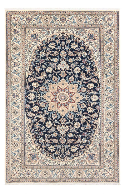 ナイン - 6La 絨毯 133x196cm - ペルシャ絨毯 - ダークブルー
