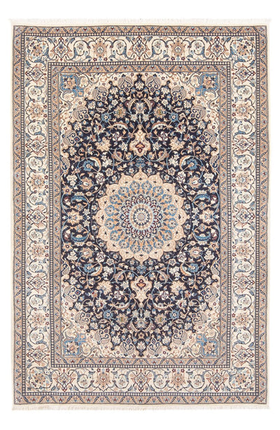 ナイン - 6La 絨毯 129x202cm - ペルシャ絨毯 - ダークブルー