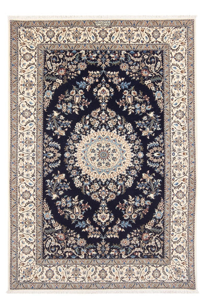ナイン - 6La 絨毯 135x205cm - ペルシャ絨毯 - ダークブルー