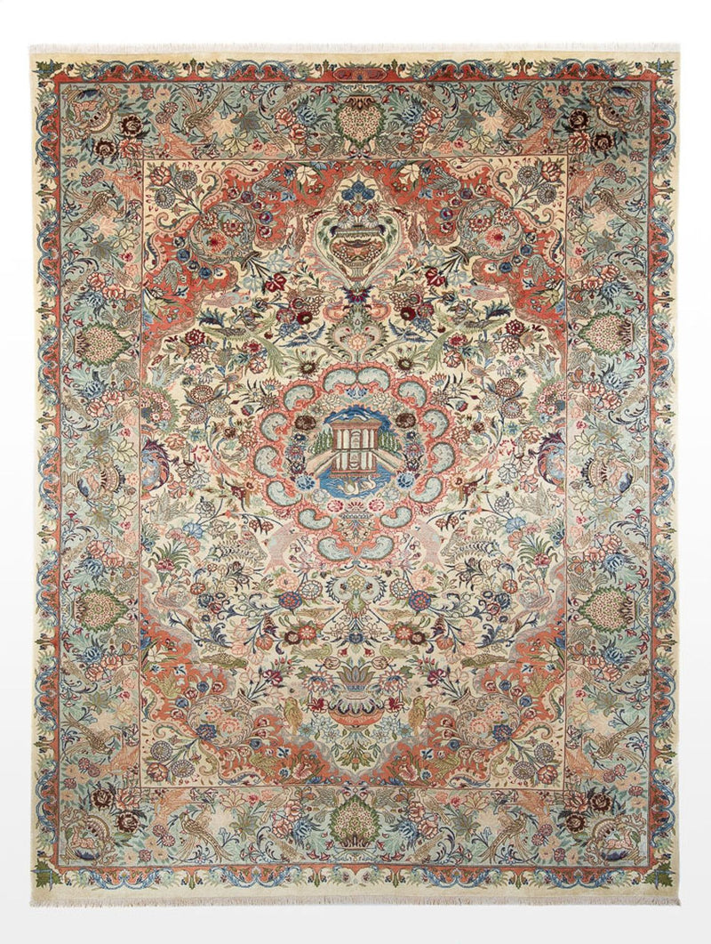 サブゼワール 絨毯 348x245cm - ペルシャ絨毯