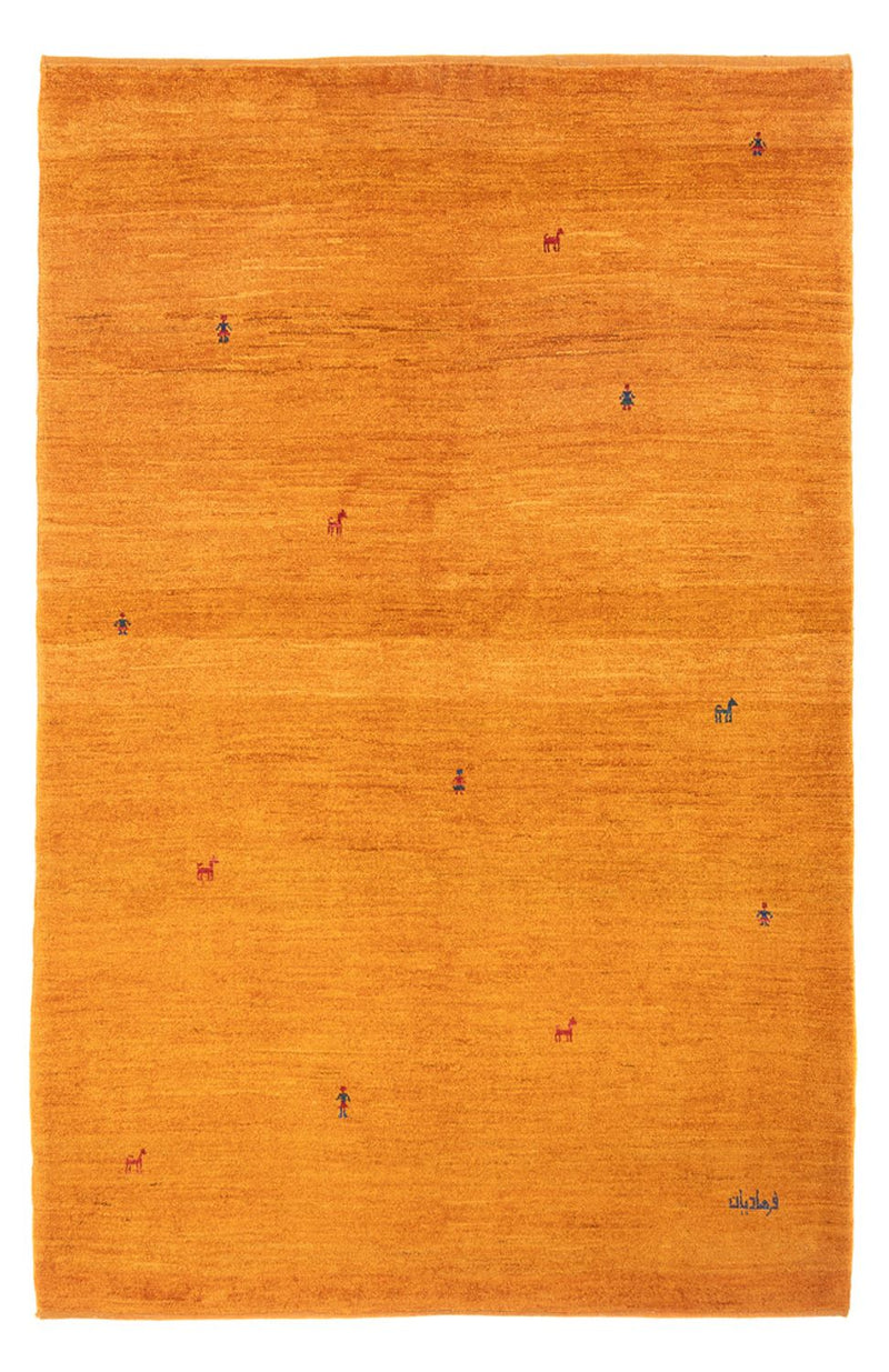ペルシャギャベ 絨毯 202x140cm - ペルシャウールラグ