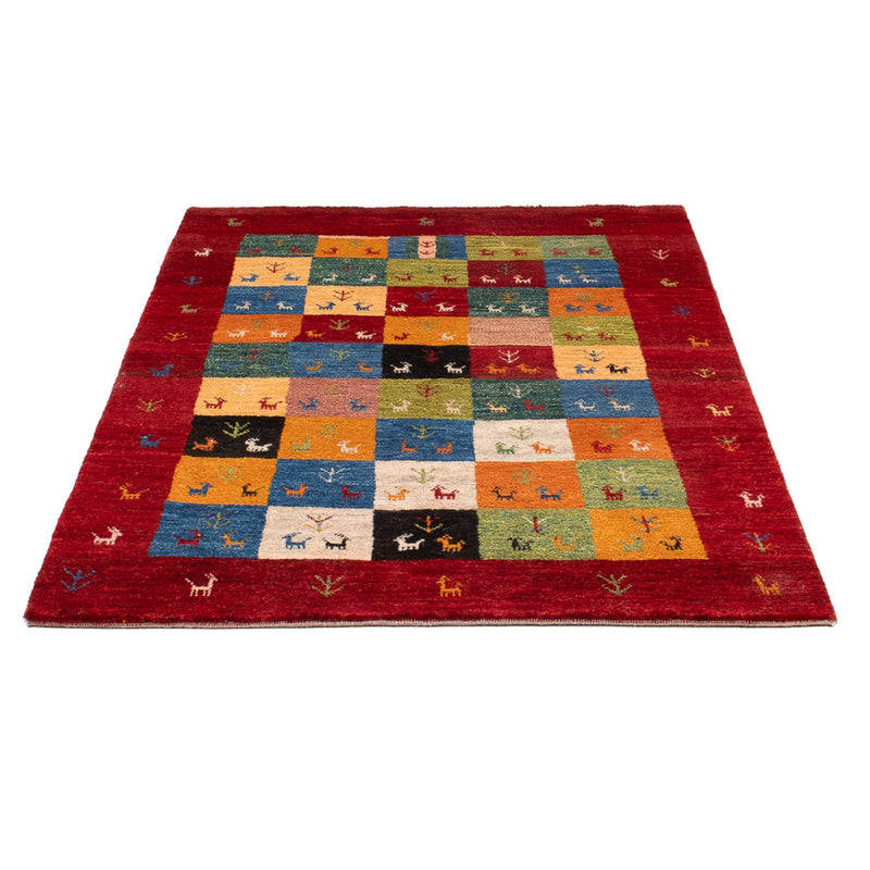 ペルシャギャベ 絨毯 150x102cm - ペルシャウールラグ