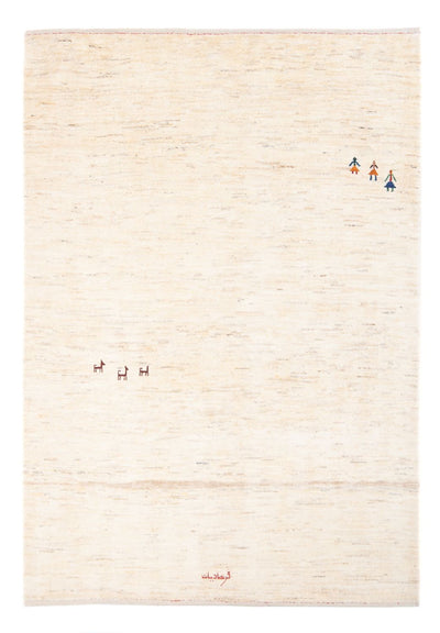 ペルシャギャベ 絨毯 140x188cm - ペルシャウールラグ