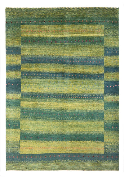 ペルシャギャベ 絨毯 148x204cm - ペルシャウールラグ