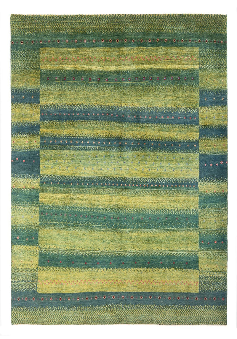 ペルシャギャベ 絨毯 204x148cm - ペルシャウールラグ