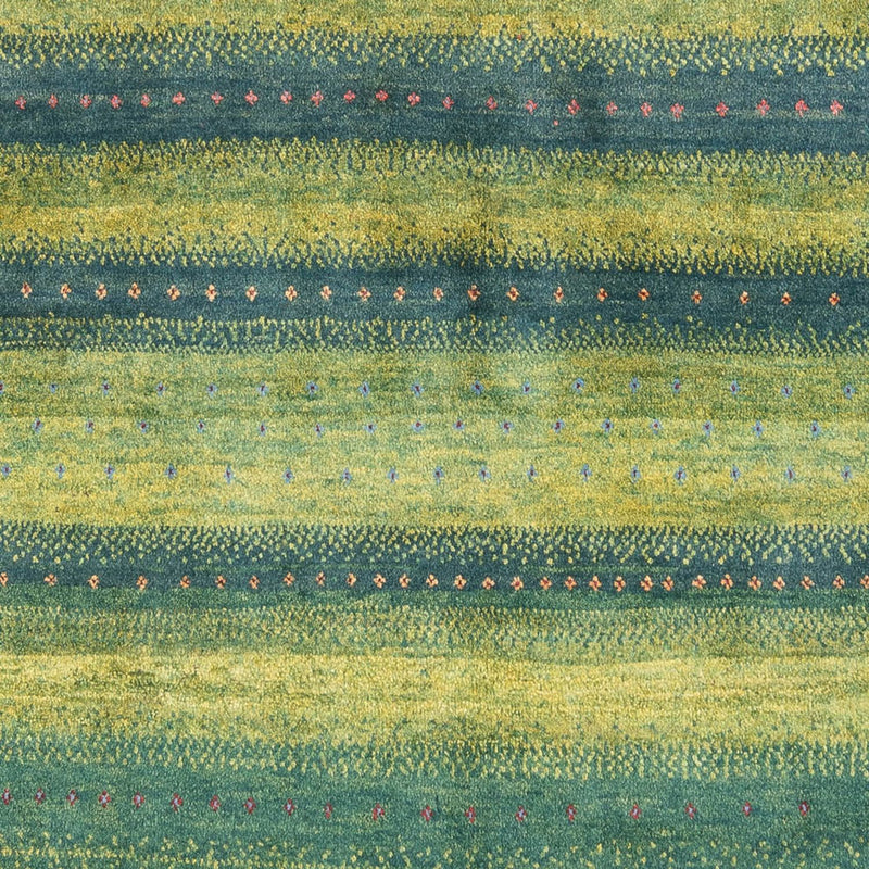 ペルシャギャベ 絨毯 204x148cm - ペルシャウールラグ