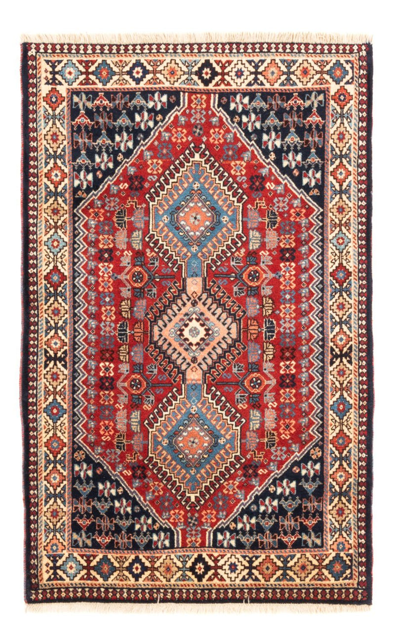 ヤラメ 絨毯 128x82cm - ペルシャ絨毯