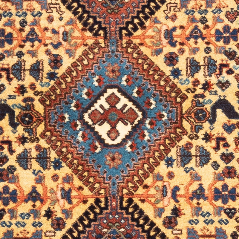 ヤラメ 絨毯 132x87cm - ペルシャ絨毯