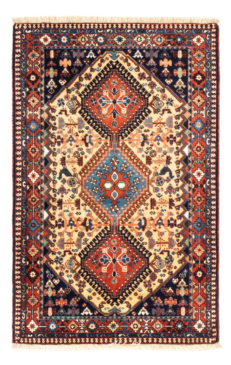 ヤラメ 絨毯 130x84cm - ペルシャ絨毯