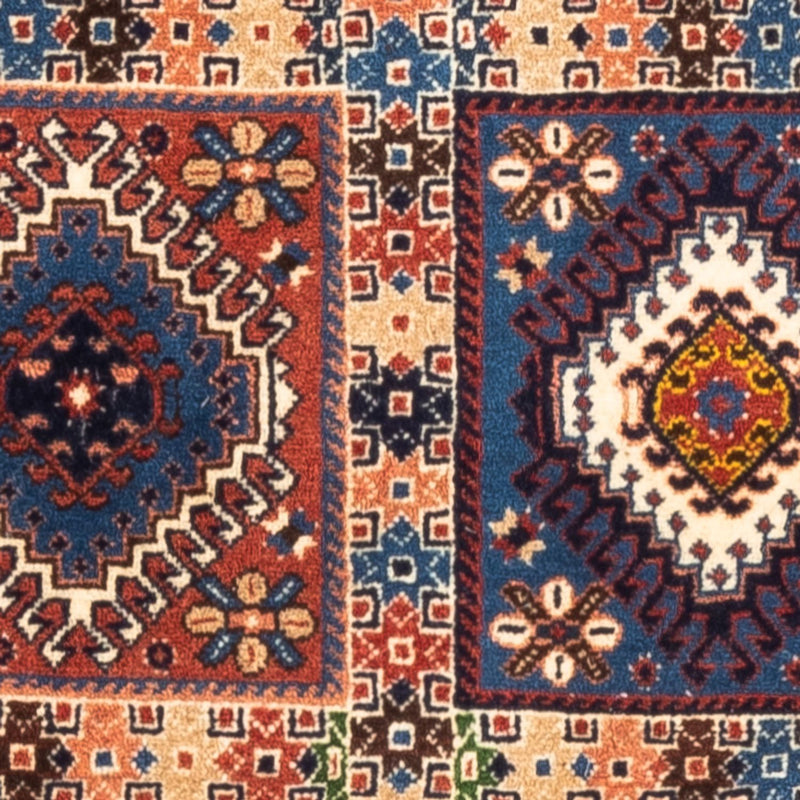 ヤラメ 絨毯 124x80cm - ペルシャ絨毯