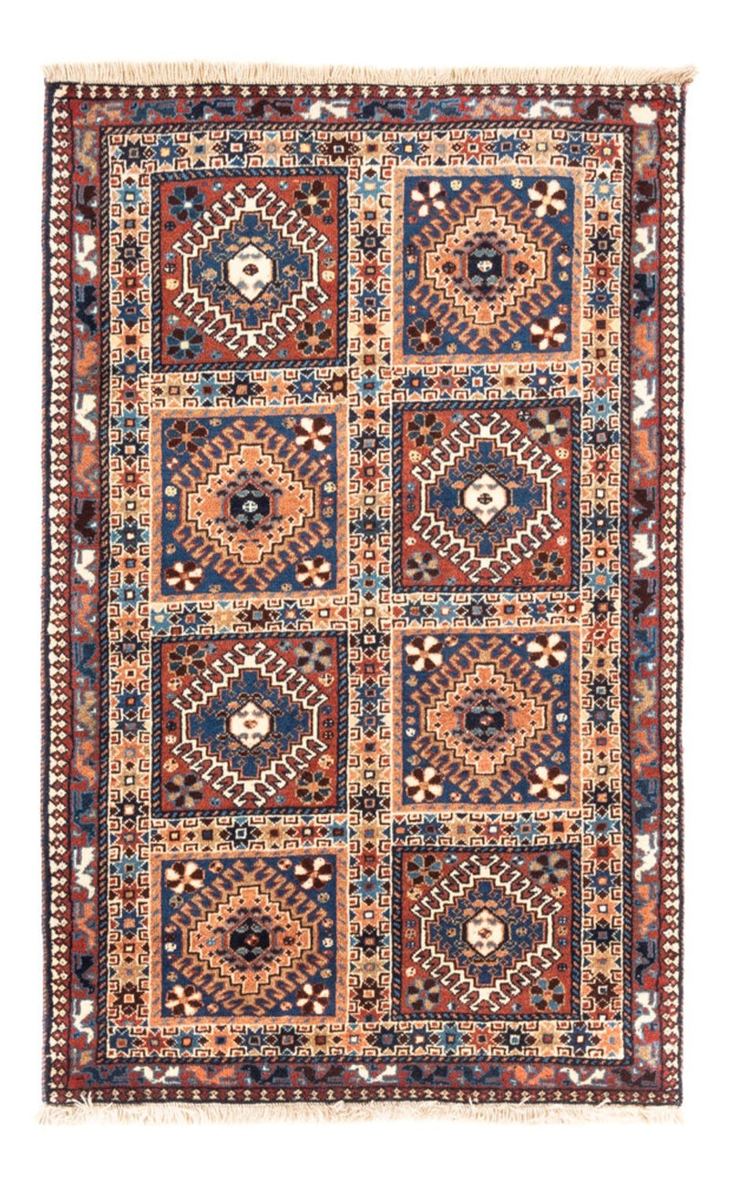 ヤラメ 絨毯 132x82cm - ペルシャ絨毯