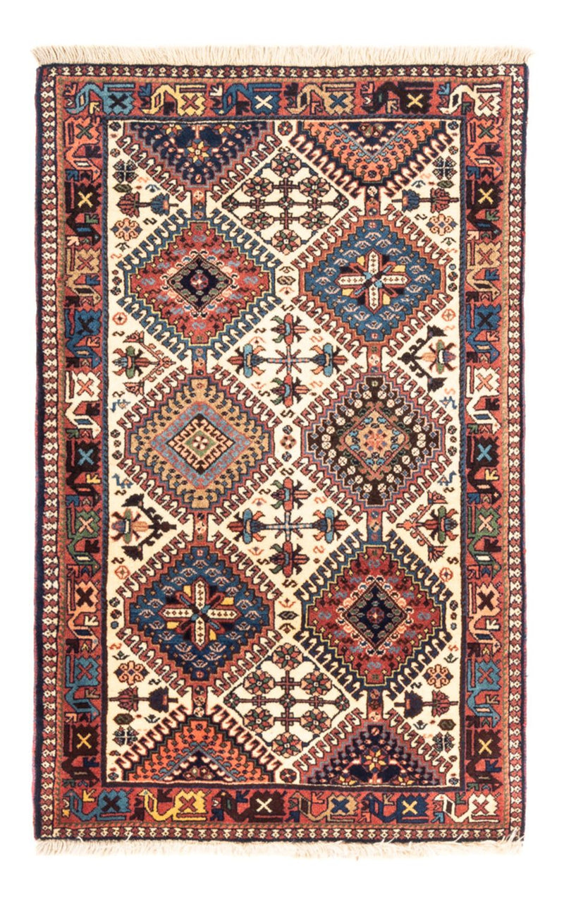 ヤラメ 絨毯 130x83cm - ペルシャ絨毯
