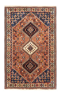 ヤラメ 絨毯 127x84cm - ペルシャ絨毯 – product image