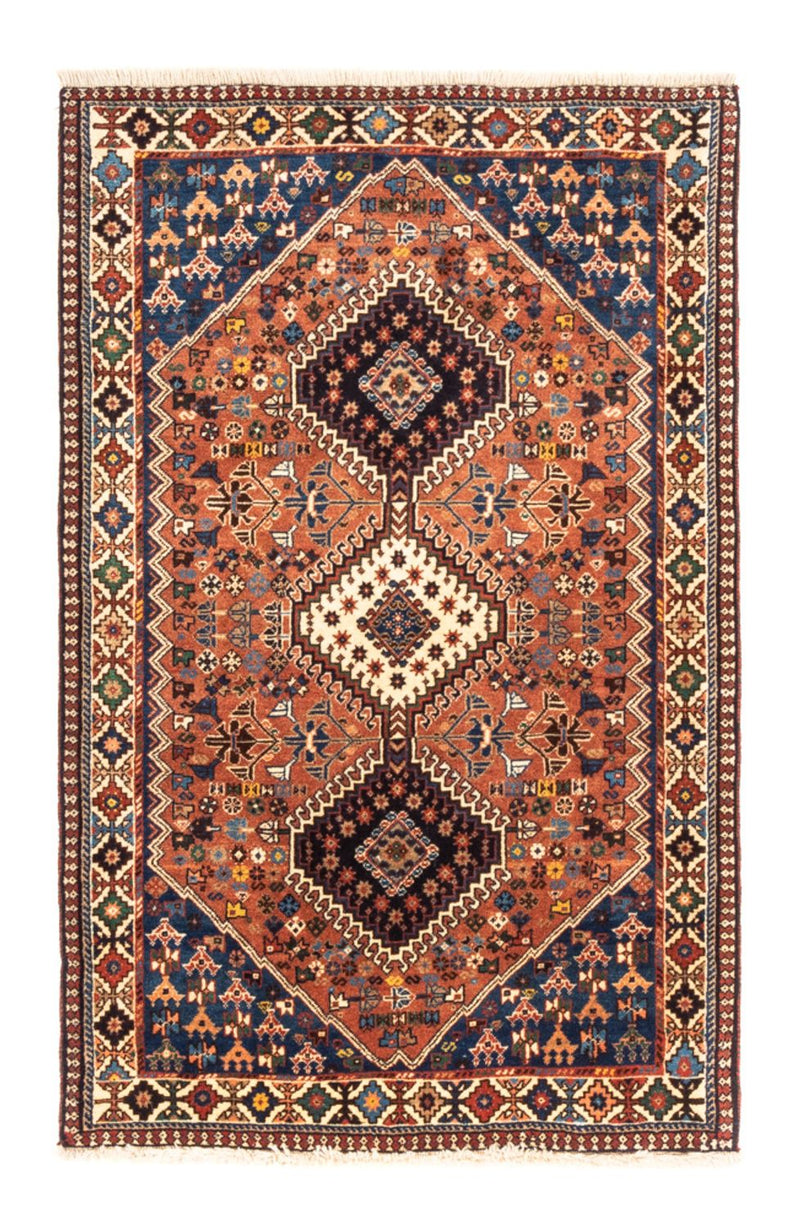 ヤラメ 絨毯 127x84cm - ペルシャ絨毯