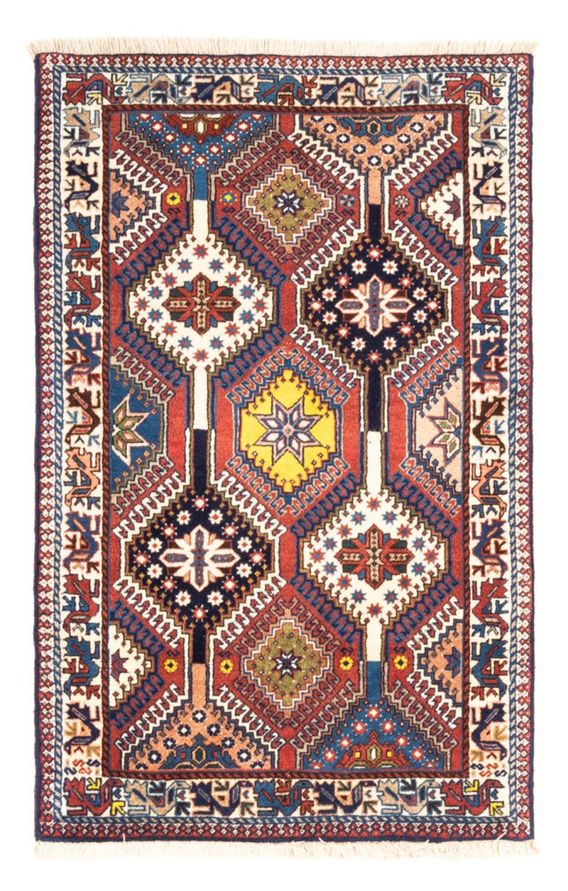 ヤラメ 絨毯 128x82cm - ペルシャ絨毯