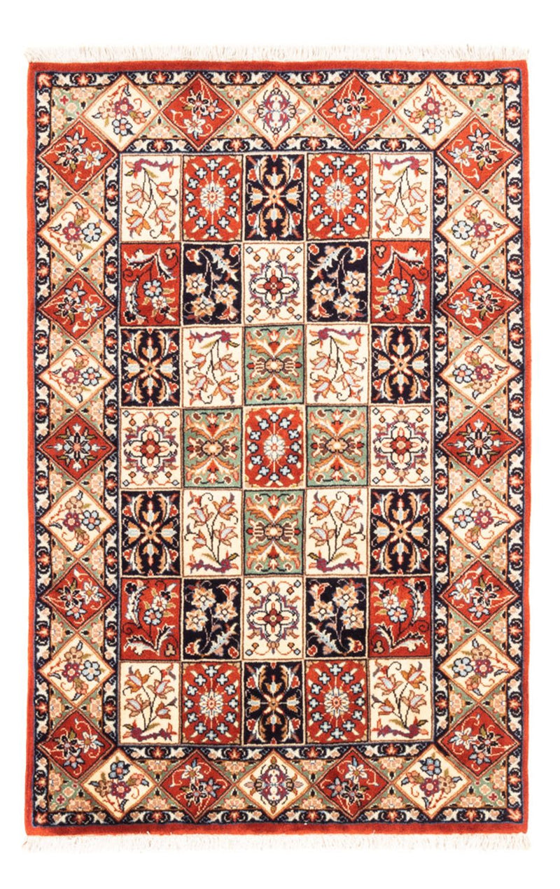 ヤズド 絨毯 145x96cm - ペルシャ絨毯