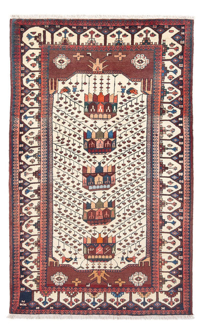ジョシャガン 絨毯 124x206cm - ペルシャ絨毯
