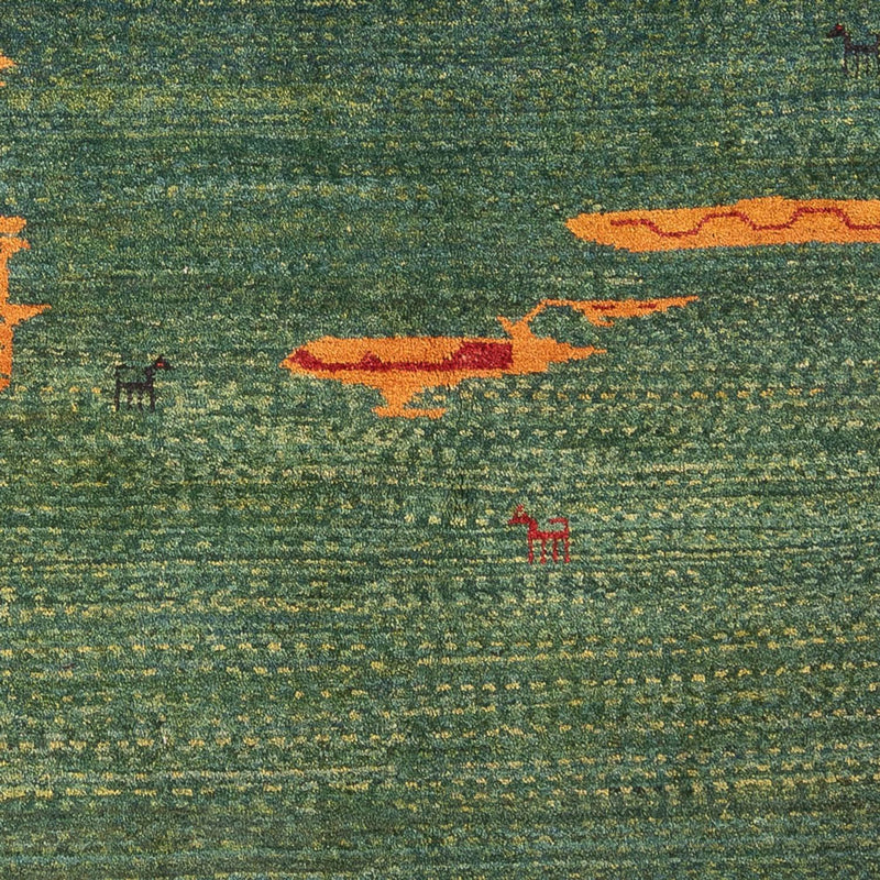 ペルシャギャベ 絨毯 226x170cm - ペルシャウールラグ