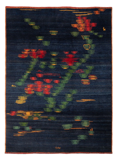 ペルシャギャベ 絨毯 220x288cm - ペルシャウールラグ