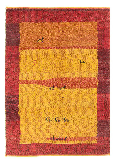 ペルシャギャベ 絨毯 124x170cm - ペルシャウールラグ