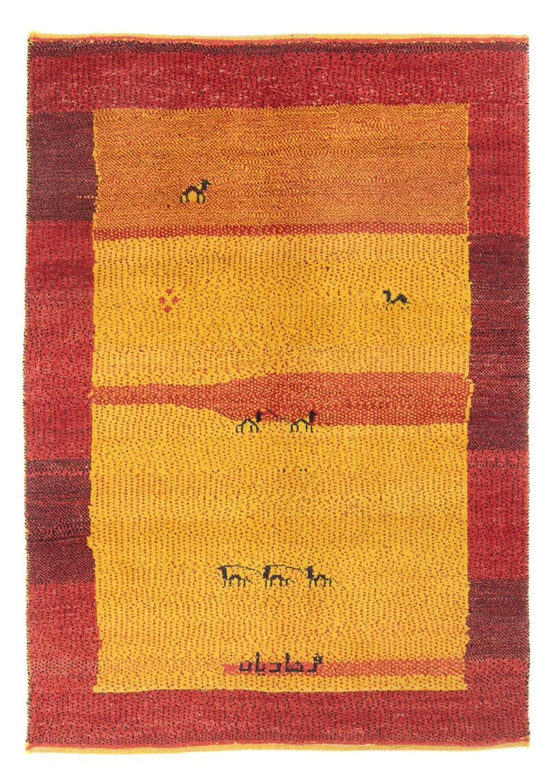 ペルシャギャベ 絨毯 170x124cm - ペルシャウールラグ