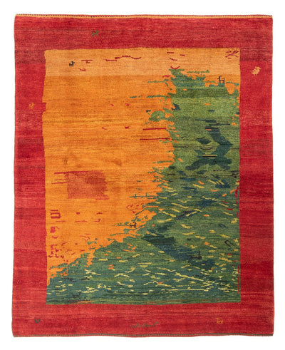 ペルシャギャベ 絨毯 200x232cm - ペルシャウールラグ