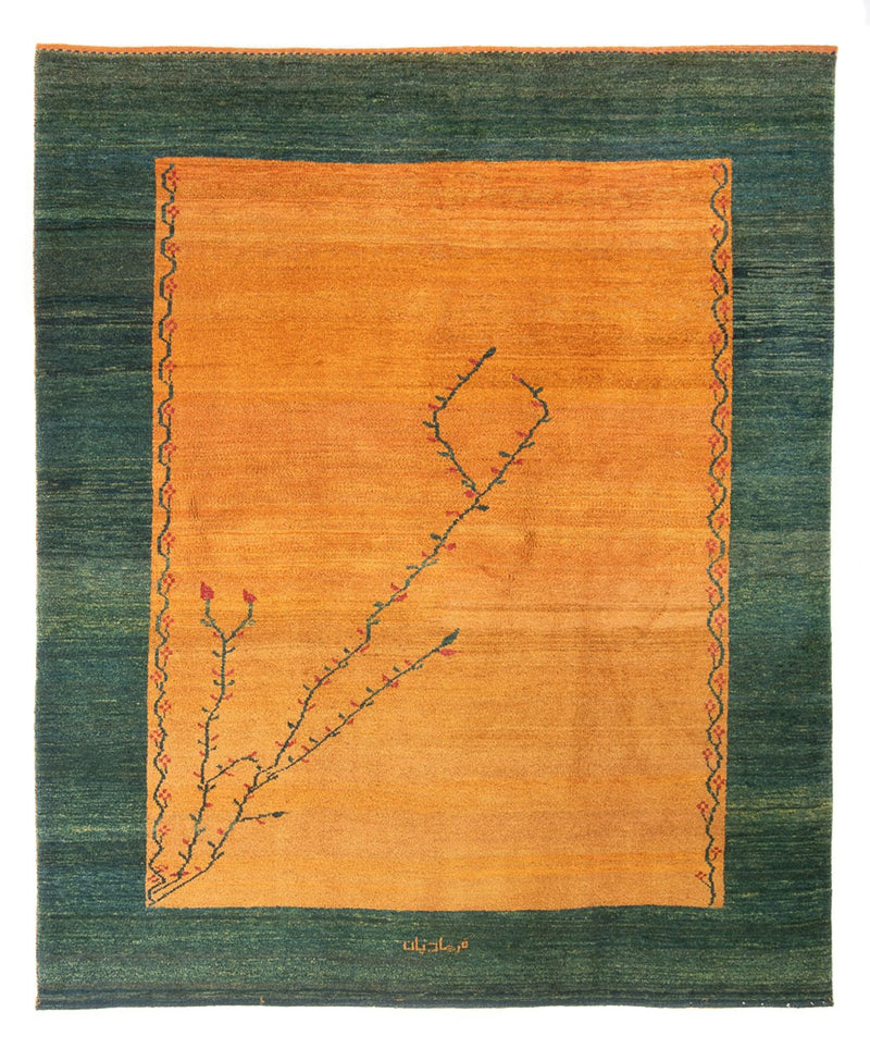 ペルシャギャベ 絨毯 242x204cm - ペルシャウールラグ