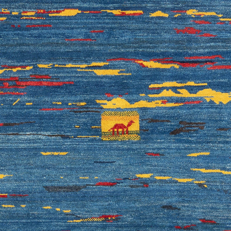 ペルシャギャベ 絨毯 255x214cm - ペルシャウールラグ