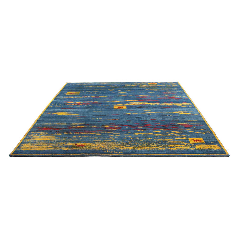 ペルシャギャベ 絨毯 255x214cm - ペルシャウールラグ
