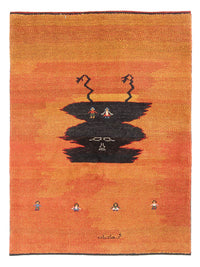 ペルシャギャベ 絨毯 196x150cm - ペルシャウールラグ – product image