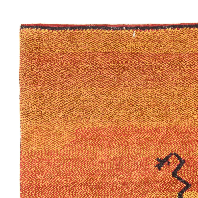 ペルシャギャベ 絨毯 196x150cm - ペルシャウールラグ