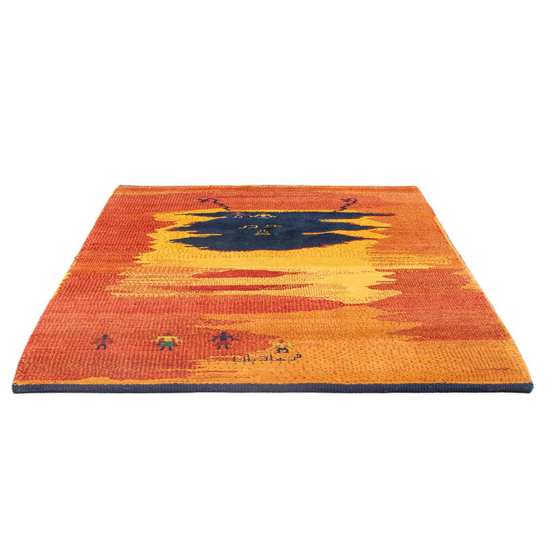 ペルシャギャベ 絨毯 193x150cm - ペルシャウールラグ