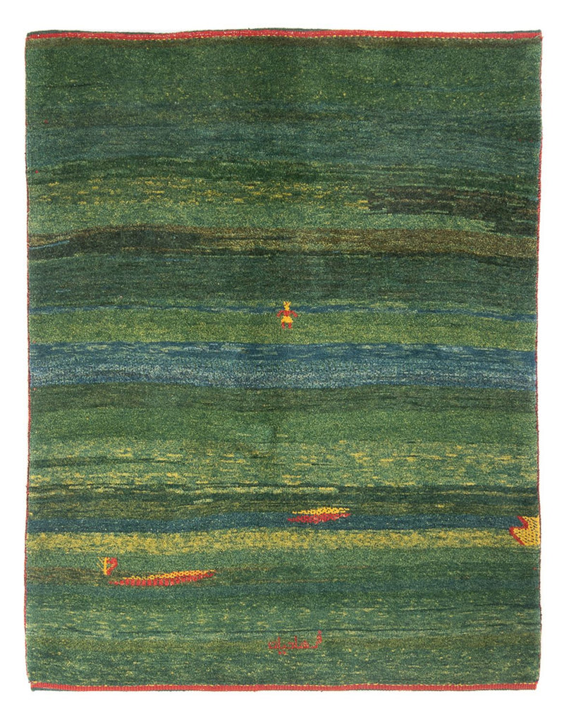 ペルシャギャベ 絨毯 183x146cm - ペルシャウールラグ