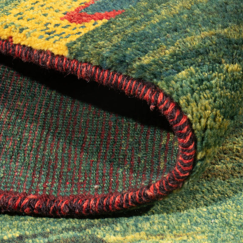 ペルシャギャベ 絨毯 183x146cm - ペルシャウールラグ