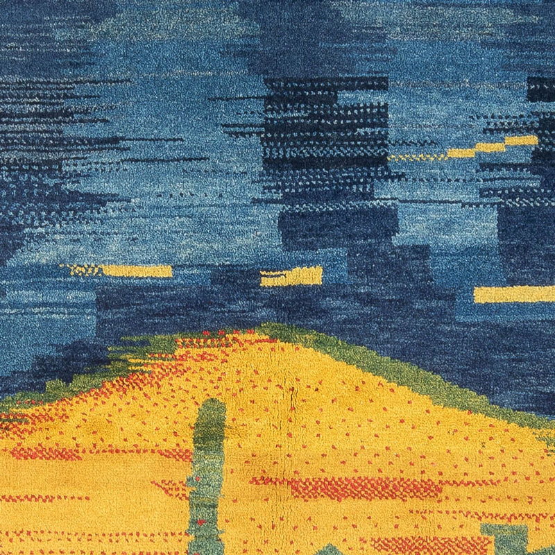 ペルシャギャベ 絨毯 206x153cm - ペルシャウールラグ