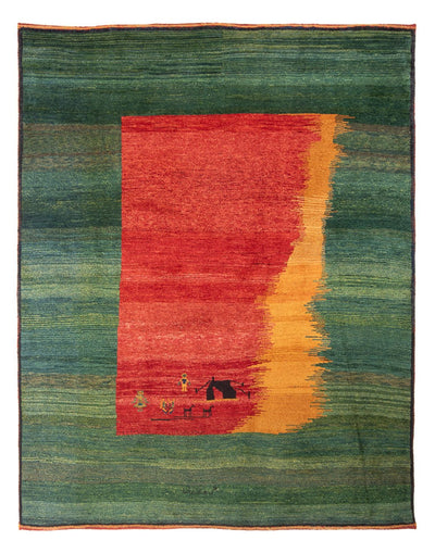 ペルシャギャベ 絨毯 200x250cm - ペルシャウールラグ