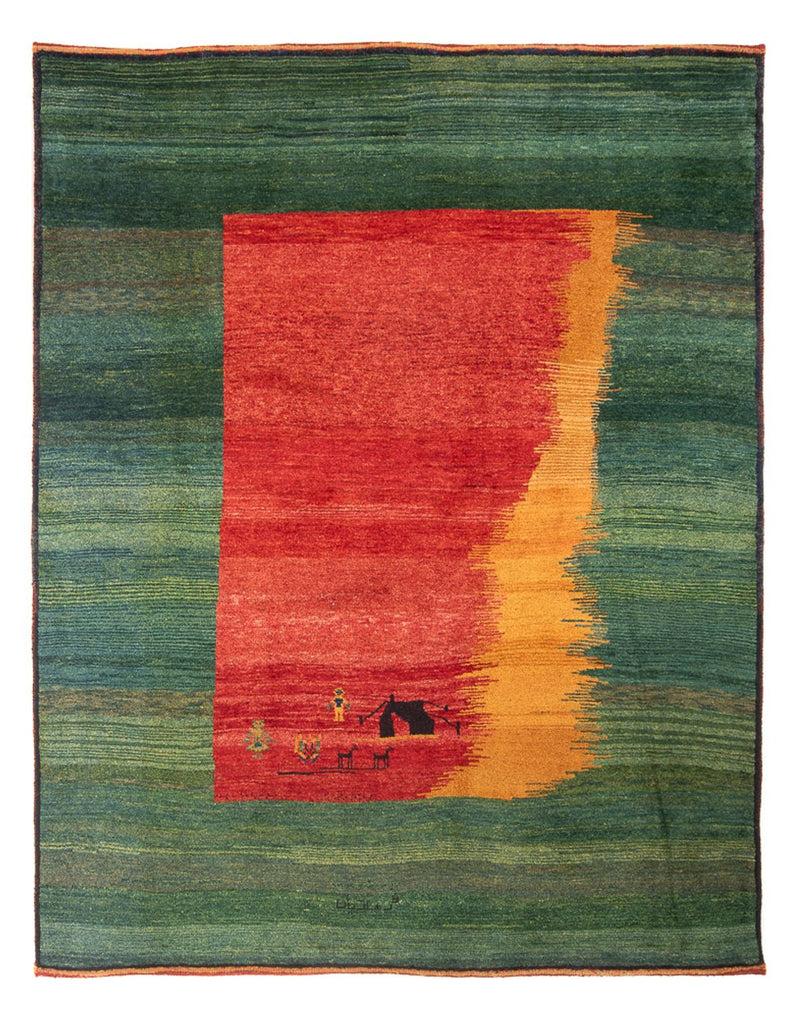 ペルシャギャベ 絨毯 250x200cm - ペルシャウールラグ
